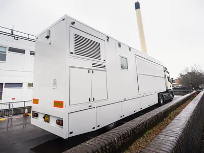 Decontamination Plus exterior in transport configuration